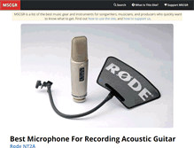 Tablet Screenshot of mscgr.com